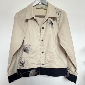 Susan Bristol Embroidered Cotton Jacket